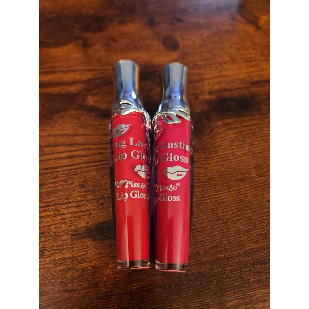 2 Amuse Long Lasting Lip Gloss Set
